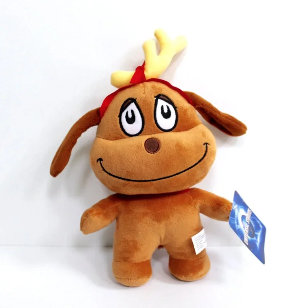 Universal Studios The Grinch Max Dog Reindeer Plush Stuffed Animal 12